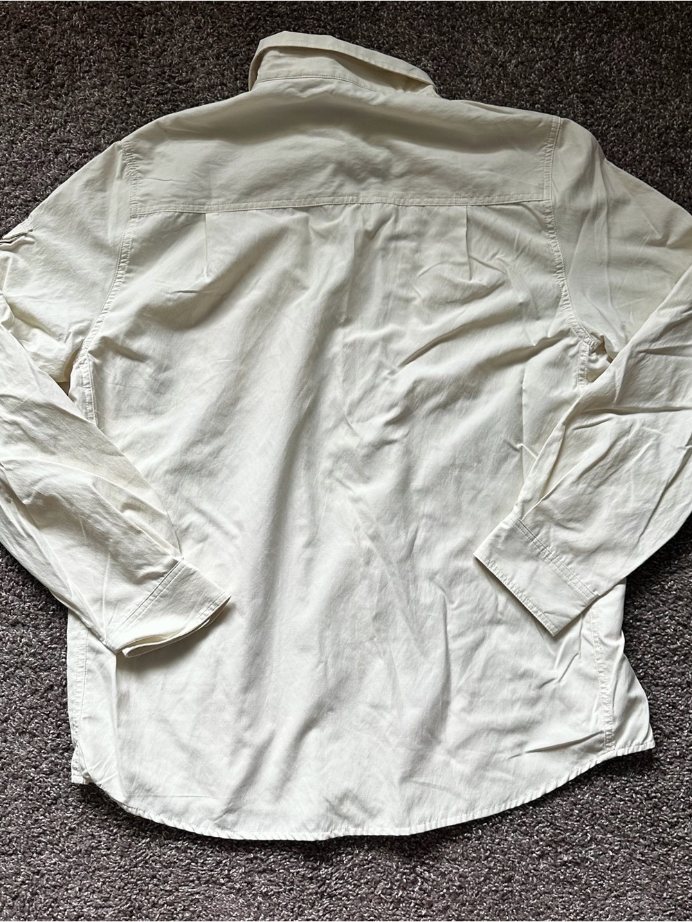 Field & Stream Cream Outdoor Utility Shirt Men’s XL - Picture 4 of 4